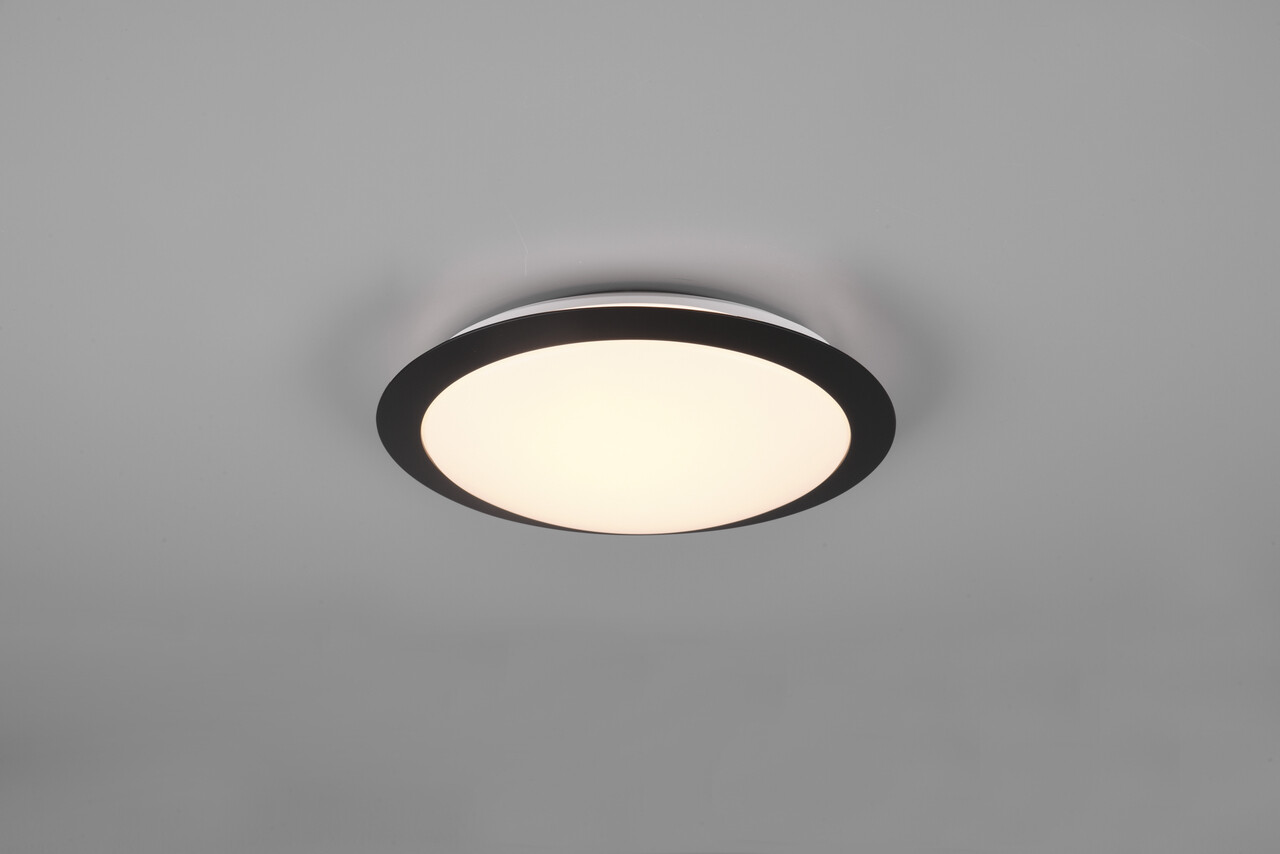 Plafoniera Umberto, TRIO, 29x8 cm, 12W, 1x SMD, plastic, negru mat - imagine 5